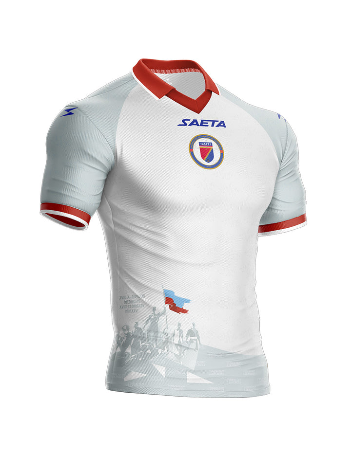 2026 Men's Authentic Haiti National Soccer Team Jersey - White