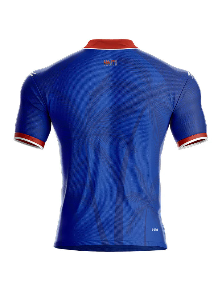 2026 Men's Authentic Haiti National Soccer Team Jersey - Blue