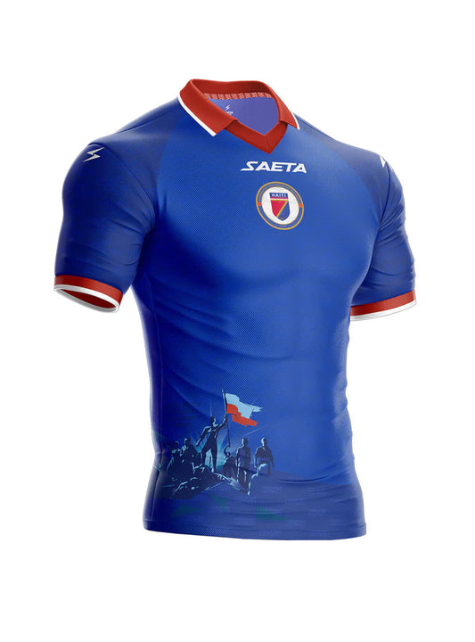 2026 Men's Authentic Haiti National Soccer Team Jersey - Blue